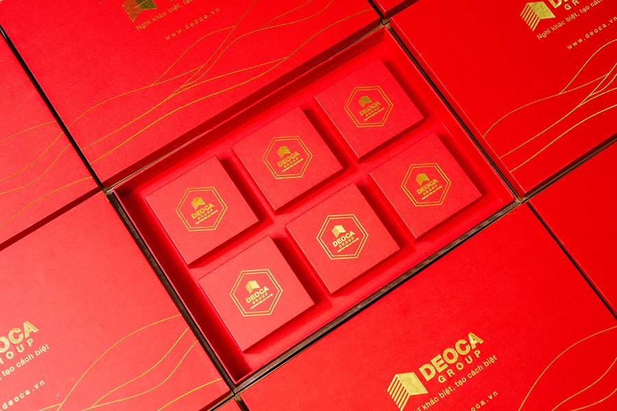 Bao bì hộp quà tặng Trung thu cao cấp của DEOCA Group