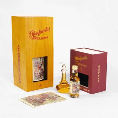 Bộ hộp chai rượu Glenfarclas và Glenburgie
