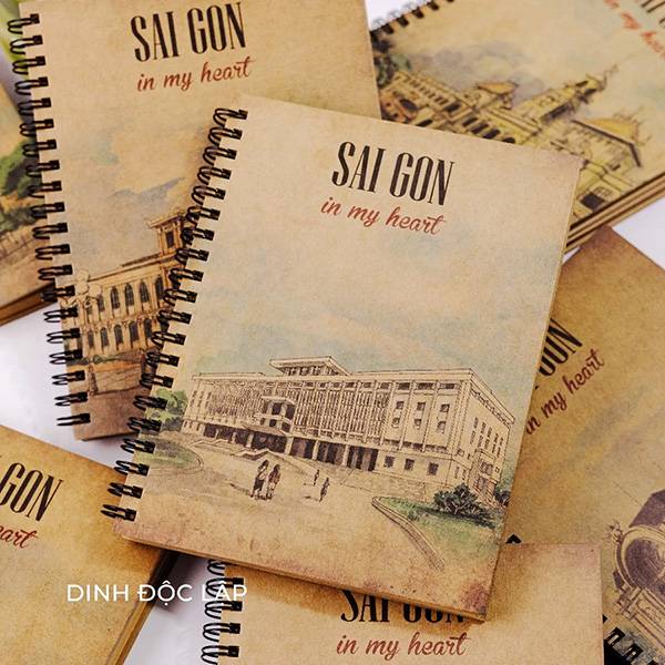 Sổ tay quà tặng Saigon in my heart - Dinh Độc Lập