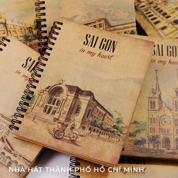Sổ tay quà tặng Saigon in my heart - Nhà Hát Thành Phố Hồ Chí Minh