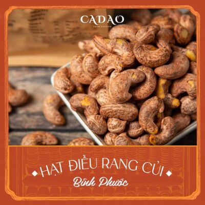 Hạt điều rang củi
