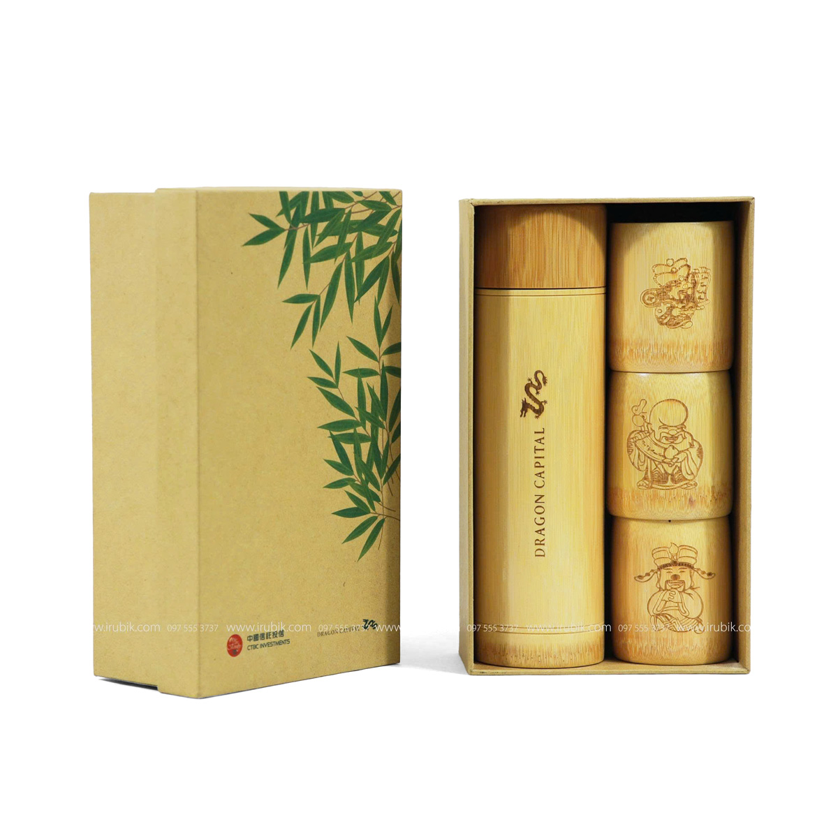 Ly tre khắc in theo yêu cầu của khách hàng