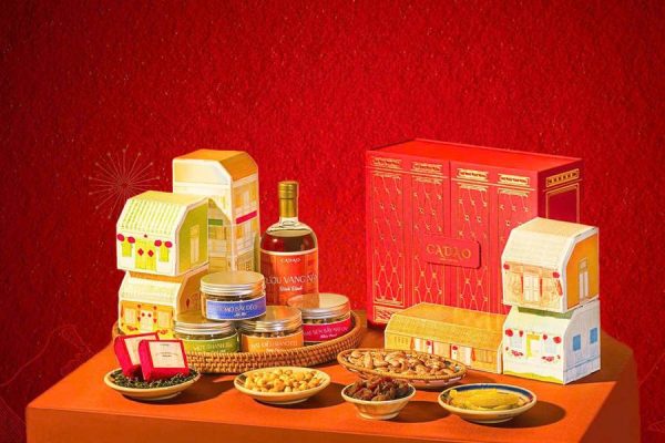 Bộ hộp quà Tết độc đáo "Rủ nhau mà về"