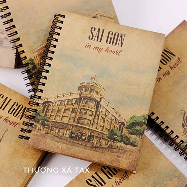 Sổ tay quà tặng Saigon in my heart - Thương Xá Tax
