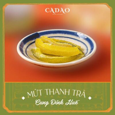 Mứt thanh trà