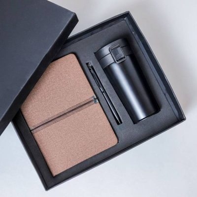 Mẫu hộp quà tặng giấy kraft dành cho doanh nghiệp