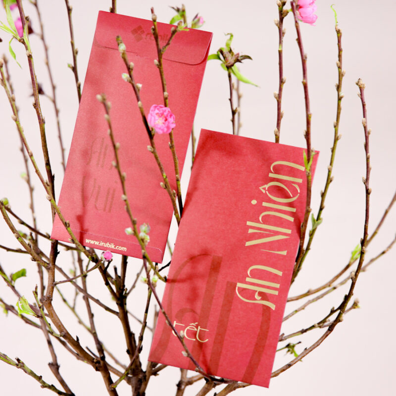 Mẫu phong bao lì xì tết đẹp thiết kế in ấn