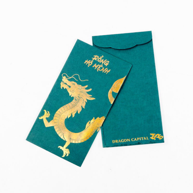 Mẫu bao lì xì của Dragon Capital