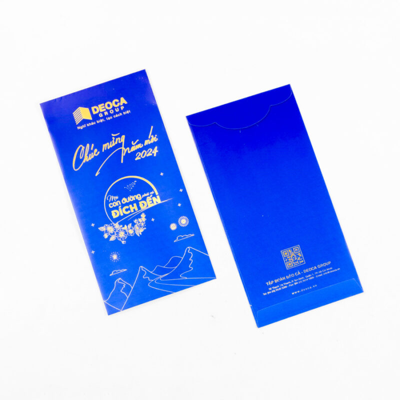 Mẫu bao lì xì của Deo Ca Group