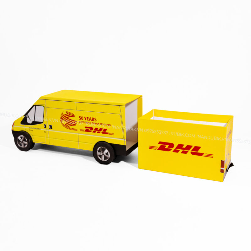 In hộp quà sáng tạo - Thiết kế dạng hộp dây rút