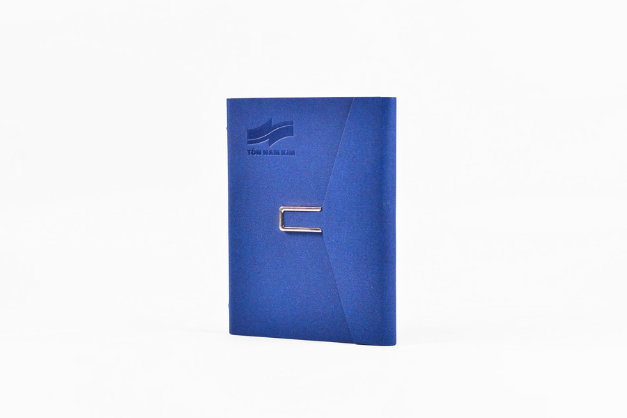 In sổ da có logo - chất lượng - giá rẻ