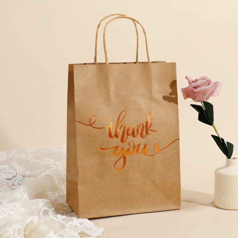 In ấn túi giấy Kraft giá rẻ, theo yêu cầu tại TPHCM