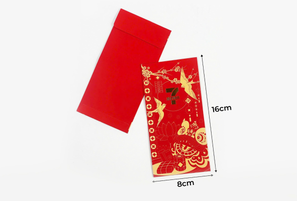 Kích thước in bao lì xì tết đẹp chuẩn