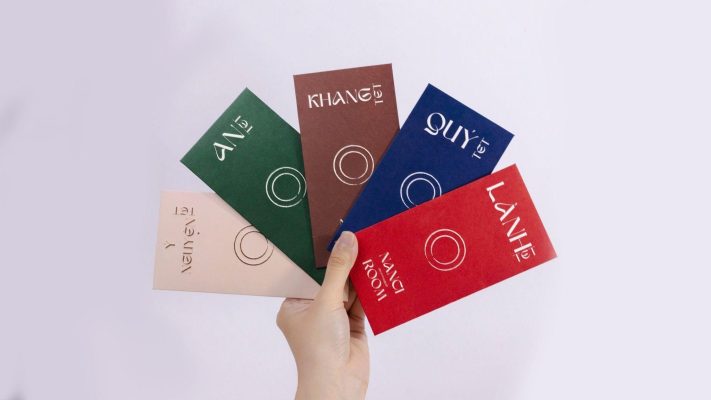 Mẫu thiết kế in bao lì xì cá nhân hóa