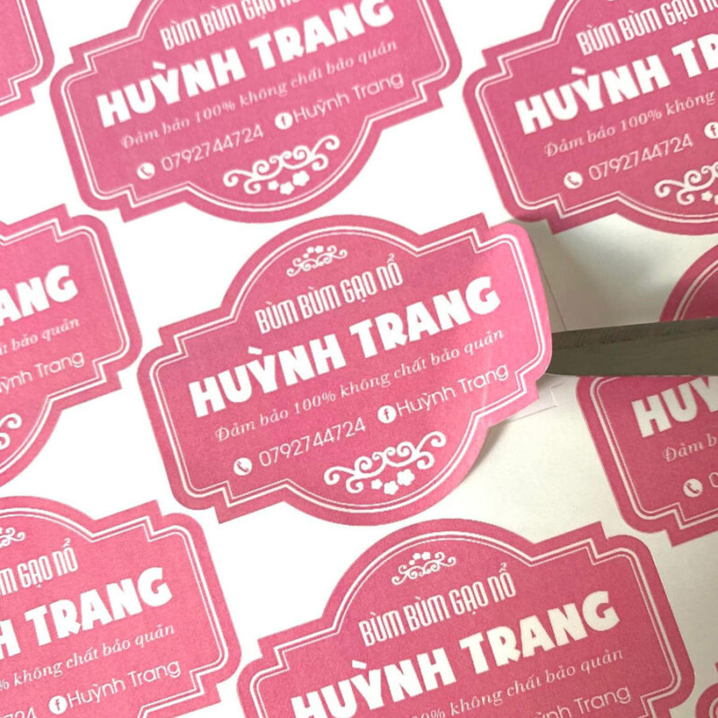 in decal giấy