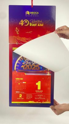 Lợi ích khi in lịch bloc cho doanh nghiệp