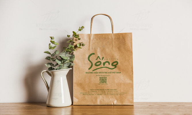 Bao bì in túi giấy kraft là biểu tượng của xu hướng tiêu dùng bền vững trong tương lai