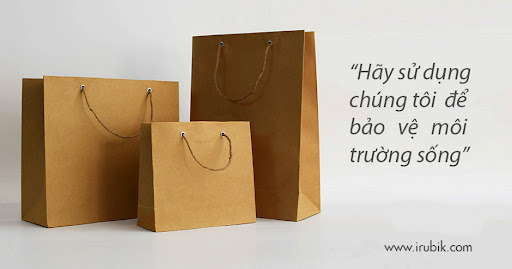 in Túi giấy kraft là giải pháp lý tưởng để thay thế túi ni lông, túi nhựa