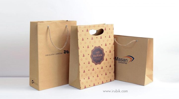 Rubik chuyên Thiết kế và In túi giấy kraft