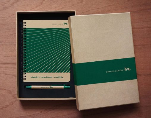 Set quả tặng sổ tay doanh nghiệp
