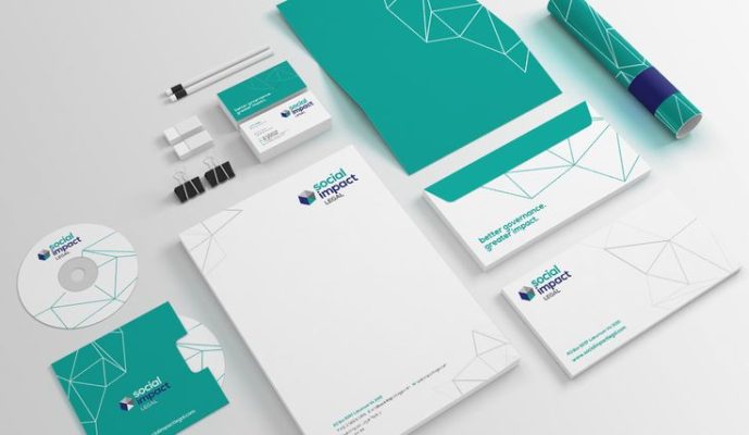 Thiết kế bộ nhận diện thương hiệu tăng uy tín nhận diện văn phòng