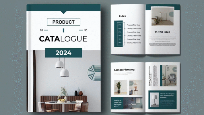 Thiết kế catalogue giúp tăng nhận diện thương hiệu