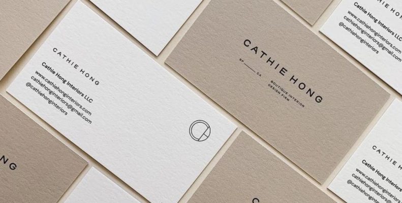 Thiết kế name card, danh thiếp, card visit