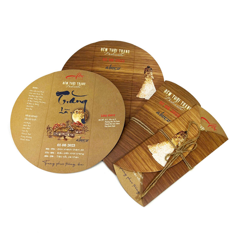 Thiết kế giấy mời