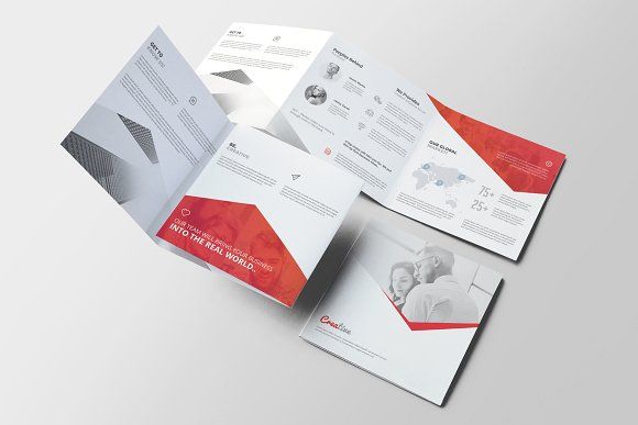 Các mẫu thiết kế brochure phổ biến