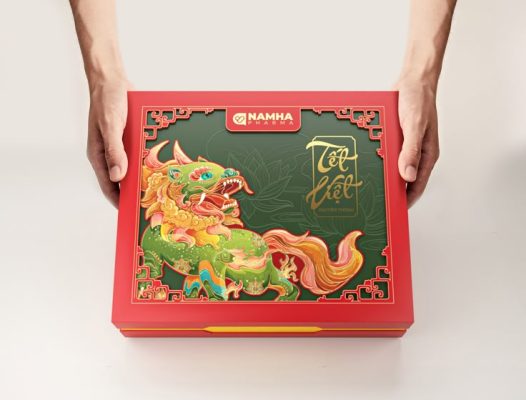 Hộp đựng quà tết là món quà thể hiện tấm lòng của người tặng