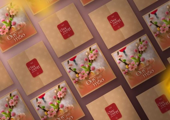 In thiệp chúc Tết ý nghĩa