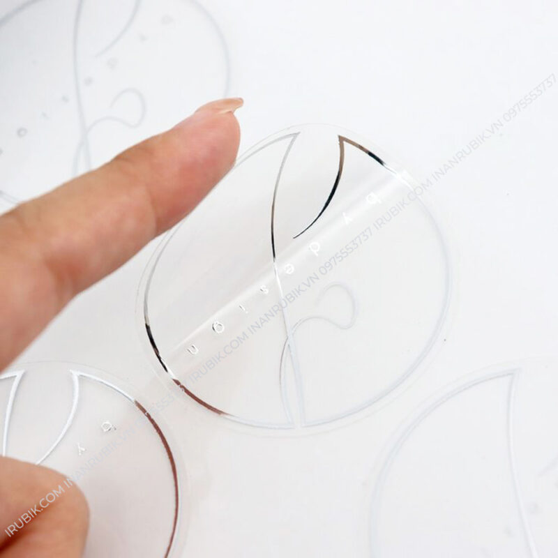 Decal sữa trong