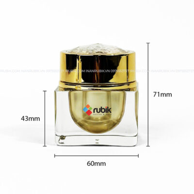 Hũ nhựa acrylic đựng kem face 30g