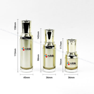 Kích thước chai đựng toner, serum 