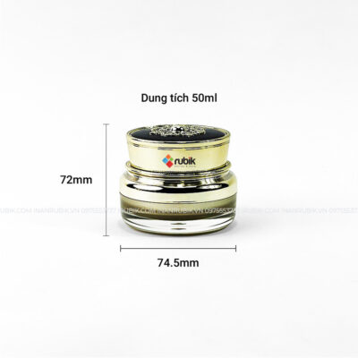 Kích thước lọ đựng kem 50ml