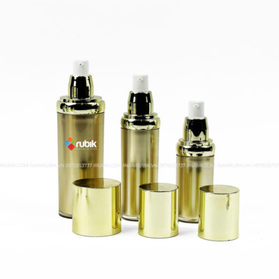Set lọ đựng toner màu vàng