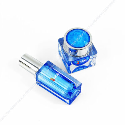 Set mỹ phẩm cao cấp màu xanh của Rubik