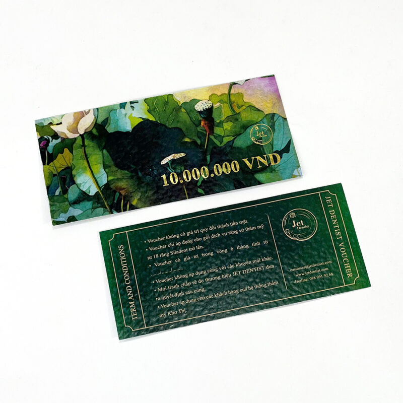 thiết kế voucher
