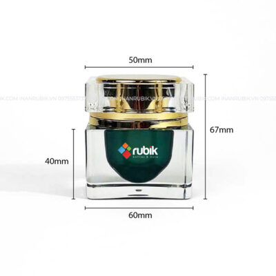 Kích thước hũ đựng kem nhựa acrylic 30g