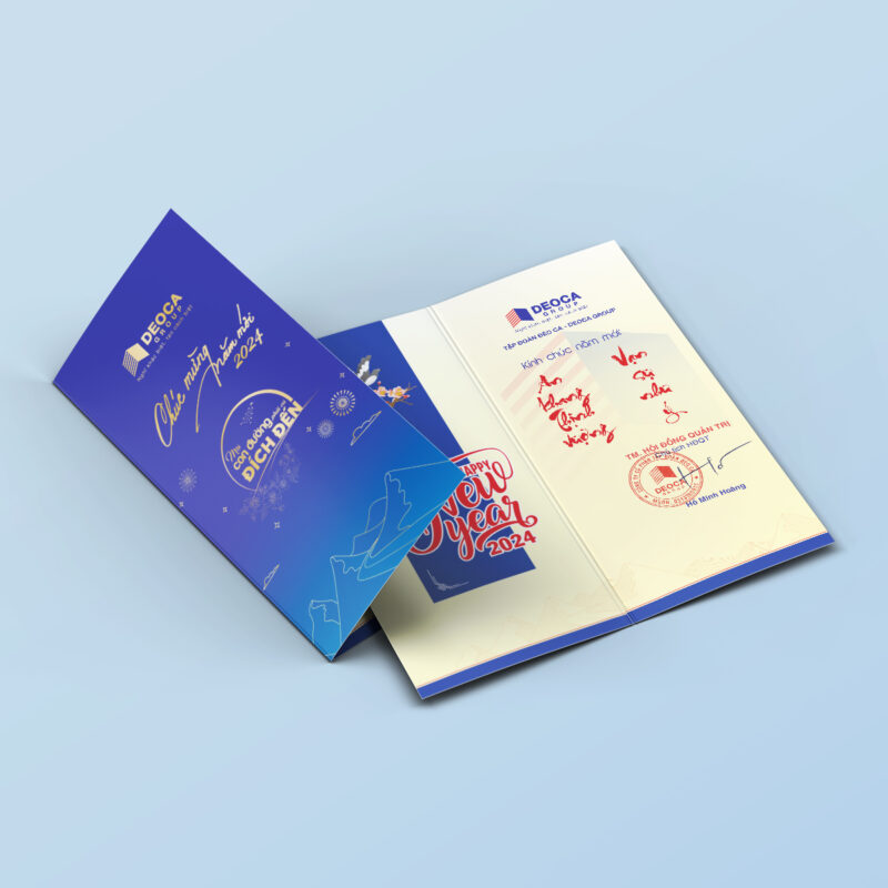 Thiết kế thiệp tết