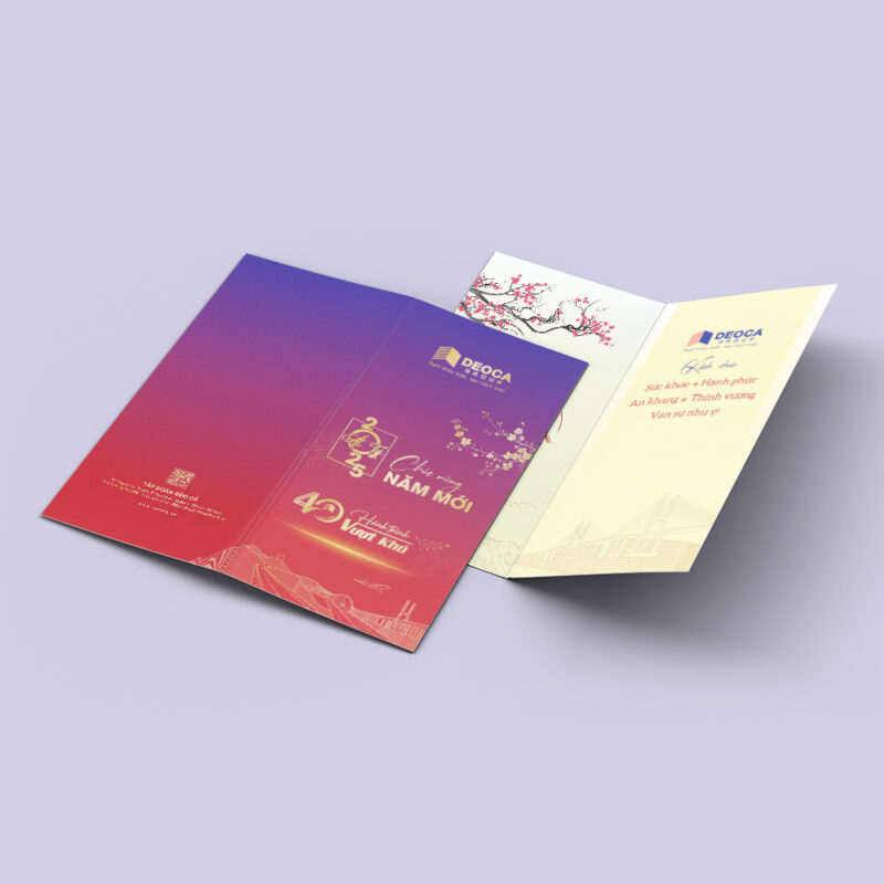 Dịch vụ thiết kế thiệp tết cho cá nhân và doanh nghiệp