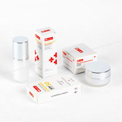 Hộp giấy đựng mỹ phẩm với thiết kế tối giản