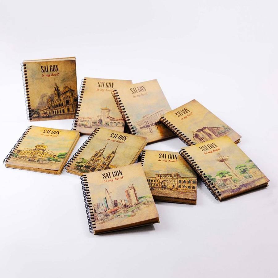 Bộ sổ tay quà tặng SaiGon In my Heart