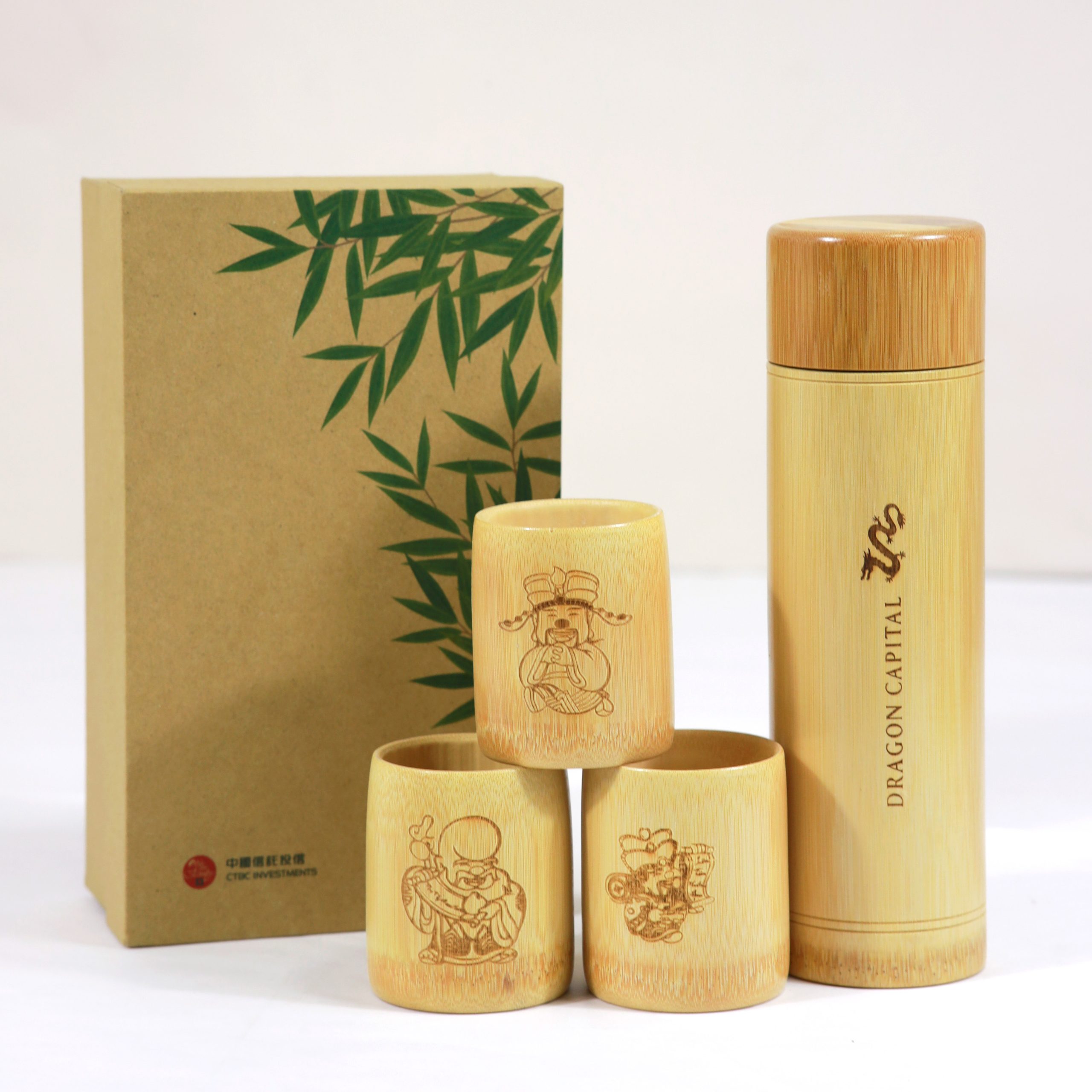 quà tặng ly tre