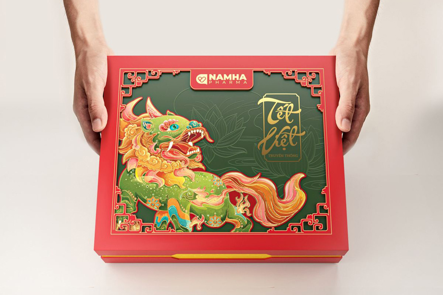Hộp đựng quà tết là món quà thể hiện tấm lòng của người tặng