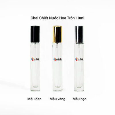 Chai chiết nước hoa tròn 10ml