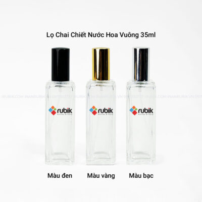 Chai chiết nước hoa vuông 35ml