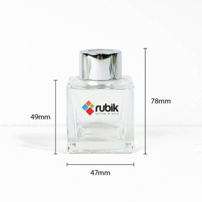 Kích thước lọ đựng tinh dầu 50ml trong suốt