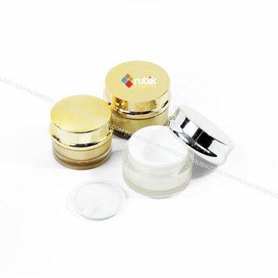Hũ chiết kem nắp xoay nhựa acrylic 