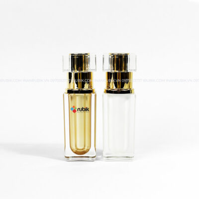 Chai nhựa chiết serum tại Rubik